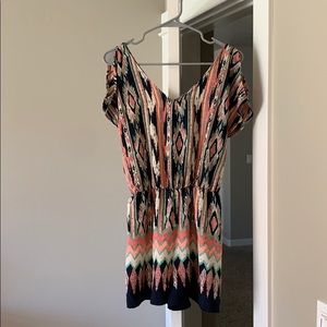 Multicolored romper